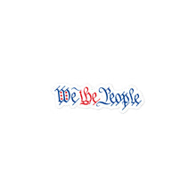Load image into Gallery viewer, We The People Red, White, and Blue Sticker