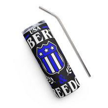 Load image into Gallery viewer, U.S.A. Liberty Freedom Black Tumbler Cup