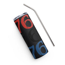 Load image into Gallery viewer, USA 1776 Black Tumbler Cup