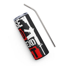 Load image into Gallery viewer, We Use 2A to Defend 1A Black Tumbler Cup