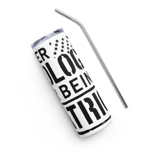 Load image into Gallery viewer, Never Apologize for Being a Patriot White Tumbler Cup