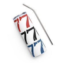 Load image into Gallery viewer, USA 1776 White Tumbler Cup