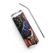 Load image into Gallery viewer, We The People 1776 Flag White Tumbler Cup