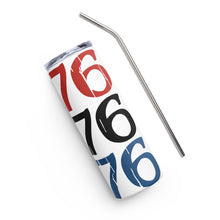 Load image into Gallery viewer, USA 1776 White Tumbler Cup