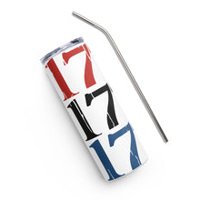 Load image into Gallery viewer, USA 1776 White Tumbler Cup