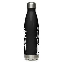 Load image into Gallery viewer, Never Apologize for Being a Patriot Black Tumbler Bottle