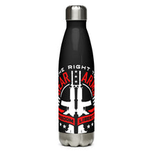 Load image into Gallery viewer, The Right to Bear Arms Freedom Liberty Black Tumbler Bottle