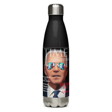 Load image into Gallery viewer, Time To Go Black Tumbler Bottle
