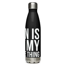 Load image into Gallery viewer, Not My President Black Tumbler Bottle