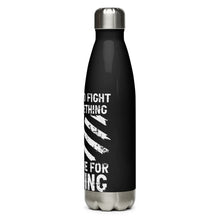 Load image into Gallery viewer, Stand for Something Black Tumbler Bottle