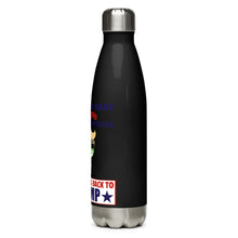 Load image into Gallery viewer, Switch Back to Trump Black Tumbler Bottle