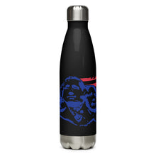 Load image into Gallery viewer, Mount Rushmore with Flag Black Tumbler Bottle