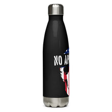 Load image into Gallery viewer, No Apologies Black Tumbler Bottle