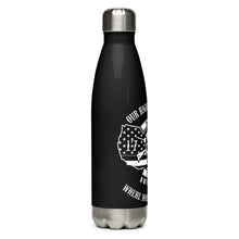 Load image into Gallery viewer, Our Rights are Greater Than Your Feelings Black Tumbler Bottle