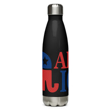 Load image into Gallery viewer, Raised Right Black Tumbler Bottle