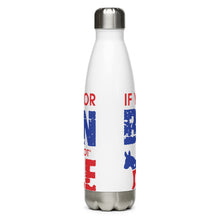 Load image into Gallery viewer, If You Voted for Biden White Tumbler Bottle