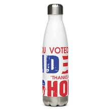 Load image into Gallery viewer, If You Voted for Biden White Tumbler Bottle