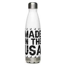 Load image into Gallery viewer, Made in The U.S.A. White Tumbler Bottle