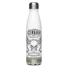 Load image into Gallery viewer, Militia White Tumbler Bottle