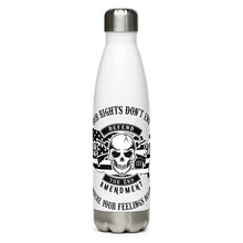 Load image into Gallery viewer, Our Rights are Greater Than Your Feelings White Tumbler Bottle