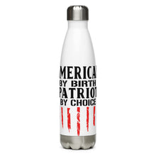 Load image into Gallery viewer, Patriot by Choice White Tumbler Bottle
