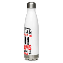 Load image into Gallery viewer, I Have The Right To Bear Arms White Tumbler Bottle