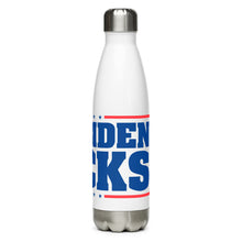 Load image into Gallery viewer, Joe Biden Sucks White Tumbler Bottle