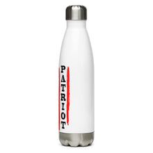 Load image into Gallery viewer, Patriot American Flag White Tumbler Bottle