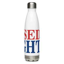 Load image into Gallery viewer, Raised Right White Tumbler Bottle