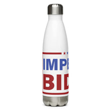 Load image into Gallery viewer, Impeach Biden White Tumbler Bottle