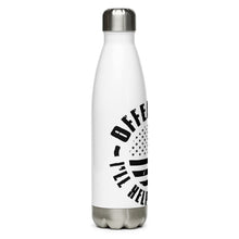Load image into Gallery viewer, Offended? White Tumbler Bottle