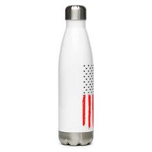Load image into Gallery viewer, Patriot American Flag White Tumbler Bottle