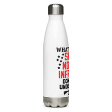 Load image into Gallery viewer, Shall NOT Be Infringed White Tumbler Bottle