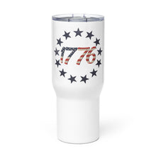 Load image into Gallery viewer, Red White and Blue 1776 Tumbler with a handle