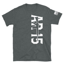 Load image into Gallery viewer, Black & White AR15 Gun T-Shirt
