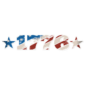 American Flag 1776 Sticker