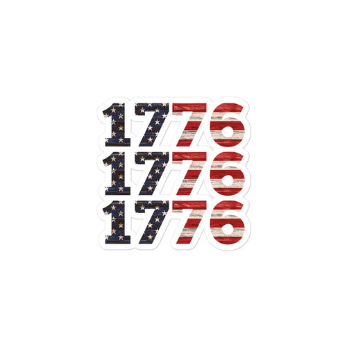 American 1776 Sticker