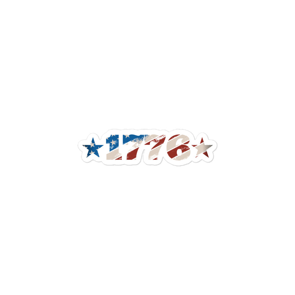 American Flag 1776 Sticker