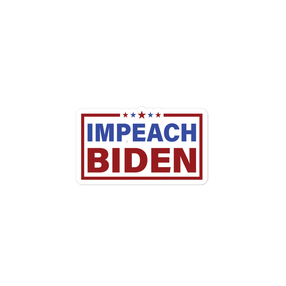 Impeach Biden Sticker