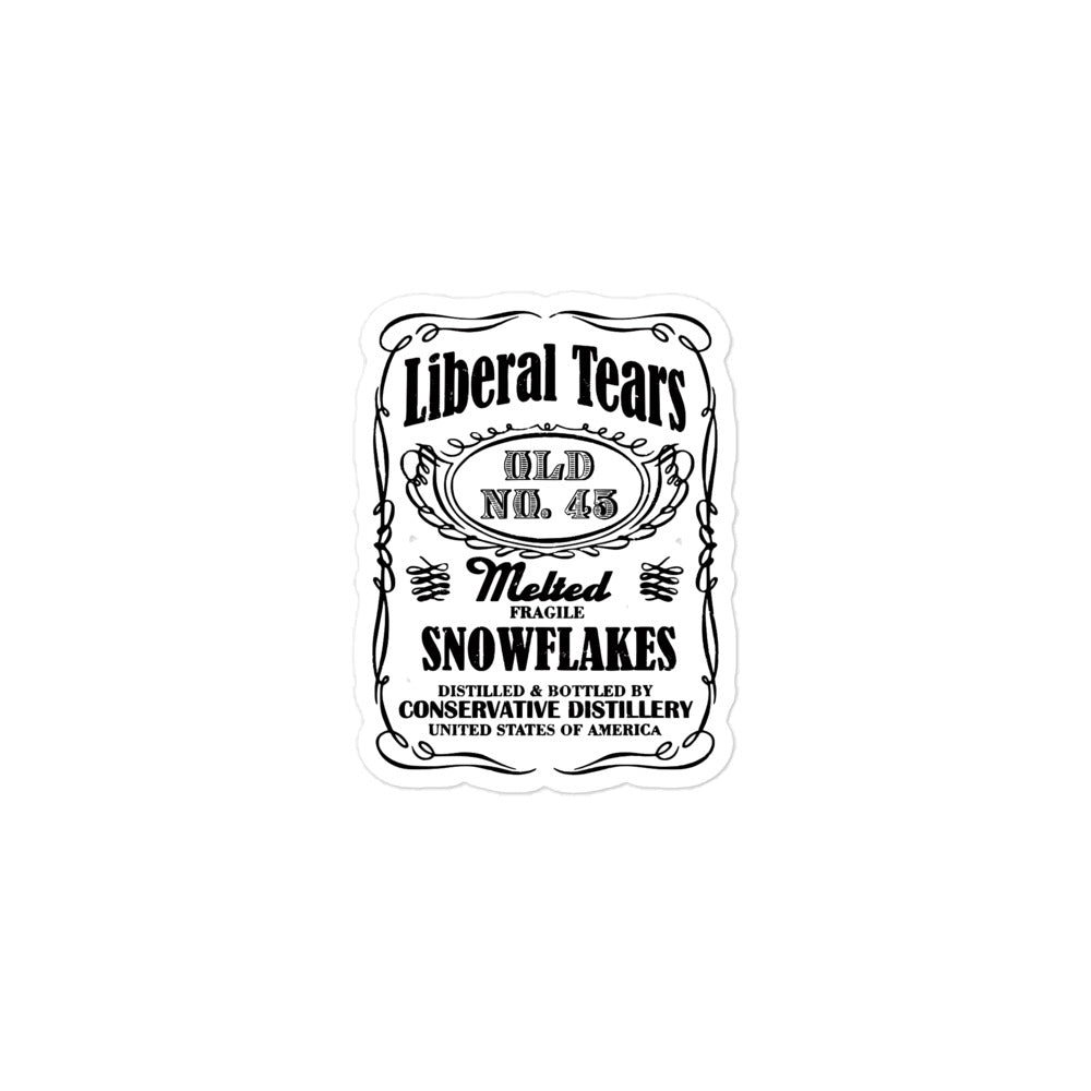 Liberal Tears Whiskey Sticker