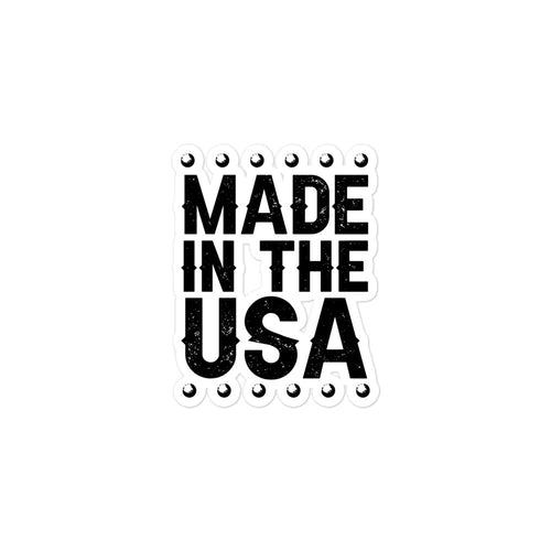 Made in The U.S.A. Sticker