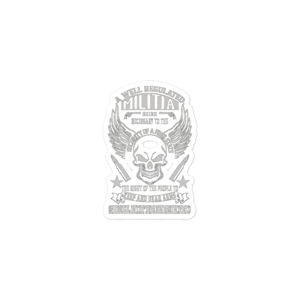 Militia Sticker