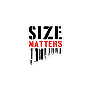 Size Matters Sticker