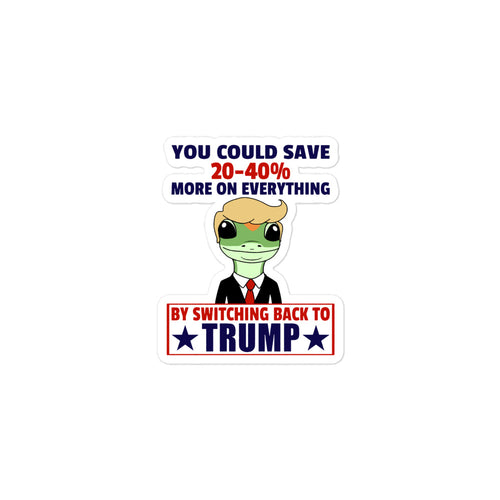 Switch Back to Trump Sticker