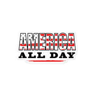 America All Day Sticker