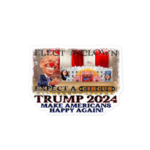 Elect A Clown Sticker