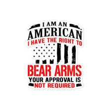 Load image into Gallery viewer, I Have The Right to Bear Arms Sticker