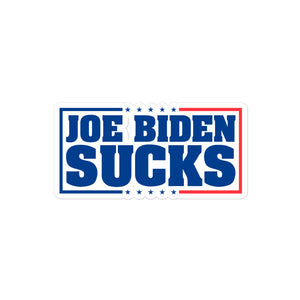 Joe Biden Sucks Sticker