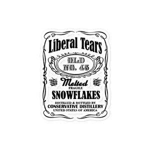 Liberal Tears Whiskey Sticker