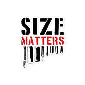 Size Matters Sticker